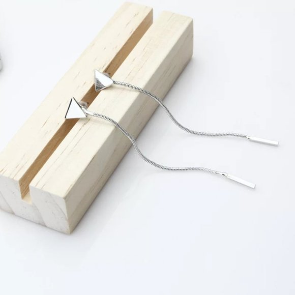 🍒2/$25 Triangle Dangle Ear Jackets - Picture 2 of 3